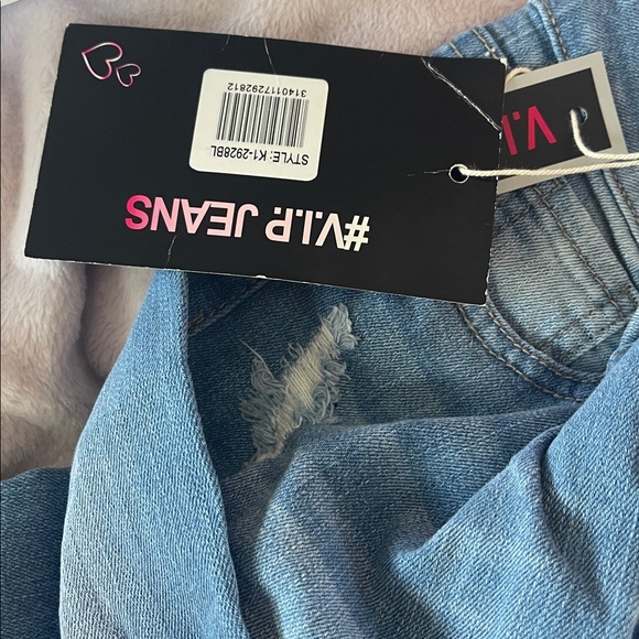 VIP Kids Ripped Blue Jeans - Picture 4 of 4